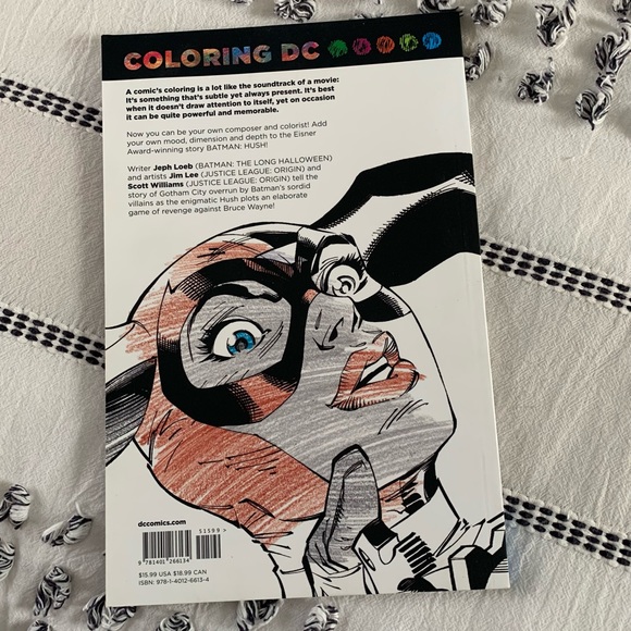 DC Comics | Other | Coloring Dc Adult Coloring Book Batman Hush Vol ...